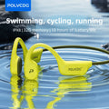 Fone de Ouvido Condução Óssea POLVCDG X9 32GB IPX8 – Bluetooth, À Prova D’Água, Esportivo, Open Ear