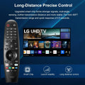 Controle Remoto Smart para TV LG AN-MR20GA com Voz e Ponteiro Compatível com Diversos Modelos