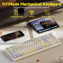 Teclado Mecânico SOLAKAKA Ki99 Pro RGB Wireless Tri-Mode Hot-Swap Gasket 99 Teclas 10000mAh