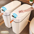 Lixeira Inteligente Joybos com Sensor Automático e Fixação de Saco Recarregável para Cozinha Banheiro e Sala