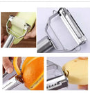 Descascador Multifuncional em Aço Inox para Legumes e Frutas Fatiador Profissional