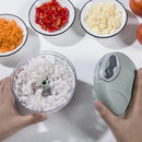 Triturador Manual de Alimentos 500ml ou 900ml Processador de Alho Cebola Carne e Legumes