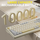 Teclado Mecânico SOLAKAKA Ki99 Pro RGB Wireless Tri-Mode Hot-Swap Gasket 99 Teclas 10000mAh