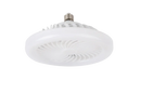 Ventilador de Teto com Lâmpada LED E27 DIBILUN com Controle Remoto Dimerizável 24W 30W 40W 80W