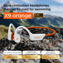Fone de Ouvido Condução Óssea POLVCDG X9 32GB IPX8 – Bluetooth, À Prova D’Água, Esportivo, Open Ear