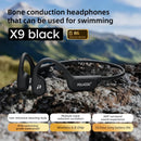 Fone de Ouvido Condução Óssea POLVCDG X9 32GB IPX8 – Bluetooth, À Prova D’Água, Esportivo, Open Ear