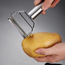 Descascador Multifuncional em Aço Inox para Legumes e Frutas Fatiador Profissional
