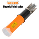 Removedor Elétrico de Escamas para Peixe NICEYARD 6000 RPM Raspador Profissional Bivolt EU Plug
