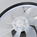 Ventilador de Teto 55W com Luz LED Dimerizável Controle Remoto Silencioso Moderno 34cm