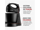 Batedeira Mondial Prática B-44-B 400W Preta 110V com 3 Velocidades