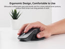 Mouse Sem Fio Rapoo MT760L/MT760M Bluetooth Multi-Mode 4000 DPI Ergonômico para até 4 Dispositivos
