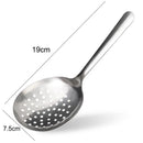 Concha de Servir em Aço Inox para Sopa Arroz Molhos com Cabo Térmico