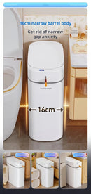 Lixeira Inteligente Joybos com Sensor Automático e Fixação de Saco Recarregável para Cozinha Banheiro e Sala