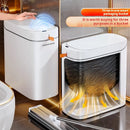 Lixeira Inteligente Joybos com Sensor Automático e Fixação de Saco Recarregável para Cozinha Banheiro e Sala