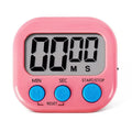Timer Digital de Cozinha LCD com Ímã Temporizador Eletrônico Contagem Regressiva