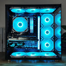 Cooler Fan 120mm ARGB Wovibo PWM 4Pin Silencioso para Gabinete e Radiador PC