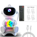 Projetor Astronauta Galaxy LED com Bluetooth Caixa de Som Luz Estrelas Quarto Infantil Decoração