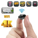 Mini Câmera Espiã 1080P Portátil com Visão Noturna Detecção de Movimento e Gravação em Cartão SD