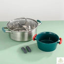 Kit 2 Protetores de Cabo para Panela em Silicone Resistente ao Calor Anti Queimadura