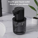 Dispenser Automático de Sabão 400ml com Sensor Infravermelho – Espuma/Gel, 4 Níveis, Recarregável, IPX5